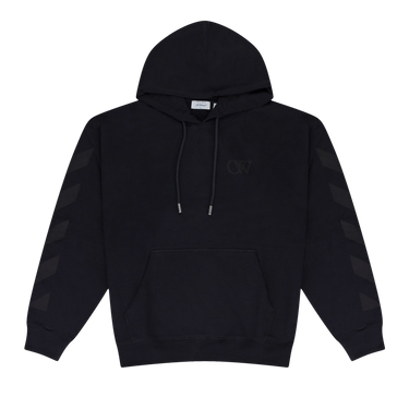 Off-White Diagonal Skate Hoodie 'Black'