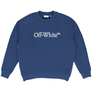 Off-White Bookish Skate Crewneck 'Blue'