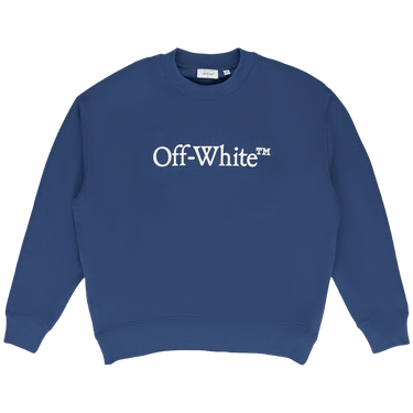 Off-White Bookish Skate Crewneck 'Blue'