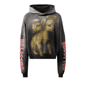 Hellstar Lamb Hoodie 'Black'