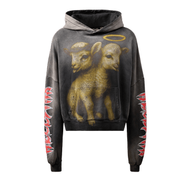 Hellstar Lamb Hoodie 'Black'