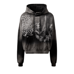 Hellstar Eiffel Tower Hoodie 'Black'