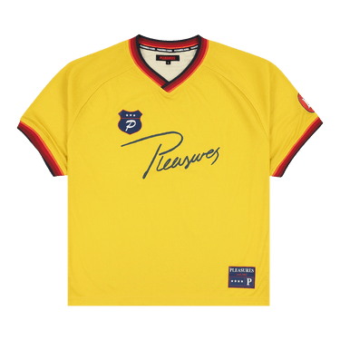 Pleasures Mona Sport Shirt 'Yellow'