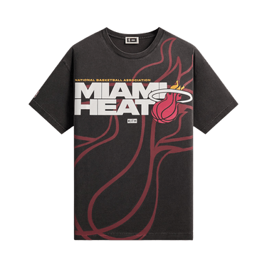 Kith For NBA All-Star Miami Heat Vintage Tee 'Black'