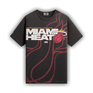 Kith For NBA All-Star Miami Heat Vintage Tee 'Black'