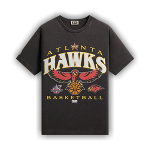 Kith For NBA All-Star Atlanta Hawks Vintage Tee 'Black'