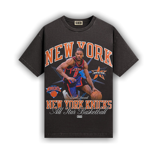 Kith For NBA All-Star New York Knicks Latrell Sprewell Vintage Tee 'Black'