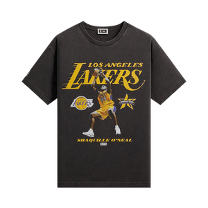 Kith For NBA All-Star Los Angeles Lakers Shaquille O'nEal Vintage Tee 'Black'