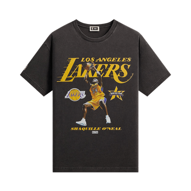 Kith For NBA All-Star Los Angeles Lakers Shaquille O'nEal Vintage Tee 'Black'