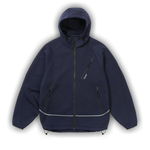 Palace Sporty Zip Hood 'Deep Sea Blue'