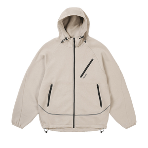 Palace Sporty Zip Hood 'Concrete Grey'