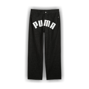 Puma x A$AP ROCKY Printed Denim Pants 'PUMA Black'