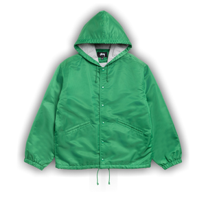 Stussy Hooded Coaches Jacket 'Green'