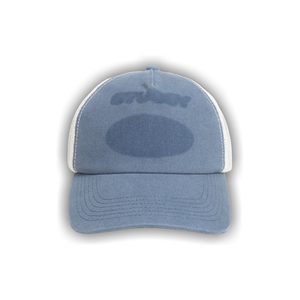 Stussy Ghost Logo Trucker 'Blue'