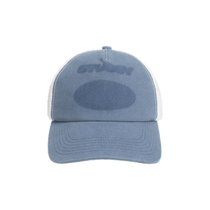 Stussy Ghost Logo Trucker 'Blue'