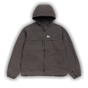 Stussy Lightweight Hooded Jacket 'Brown'