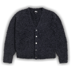 Stussy Textured Cardigan 'Black'