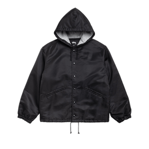 Stussy Hooded Coaches Jacket 'Black'