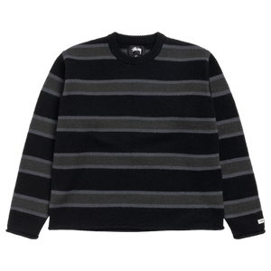 Stussy Striped Wool Sweater 'Black'