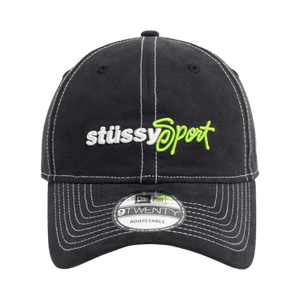 Stussy x NEW ERA 9twenty Sport Strapback 'Black'