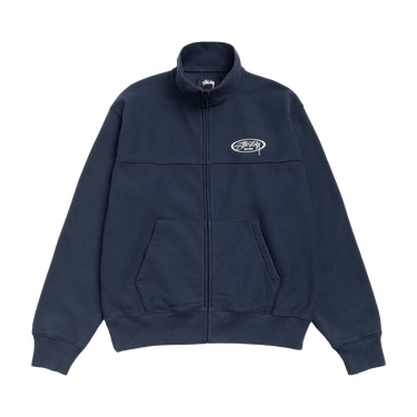 Stussy Fleece Track Jacket 'Navy'