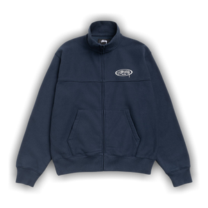 Stussy Fleece Track Jacket 'Navy'
