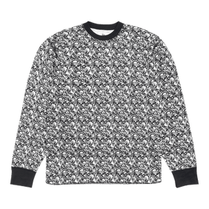 Stussy Pigment Dyed Long-Sleeve Thermal 'Bones'