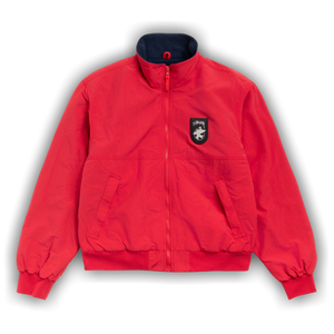 Stussy Polar Fleece Lined Jacket 'Red'