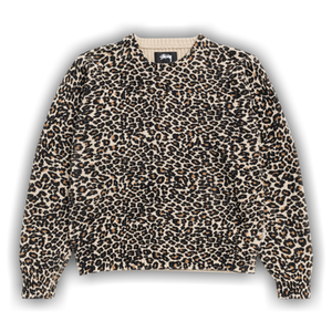 Stussy Sweater 'Leopard'
