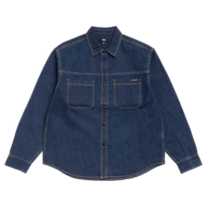 Stussy Work Denim Shirt 'Dark Denim'