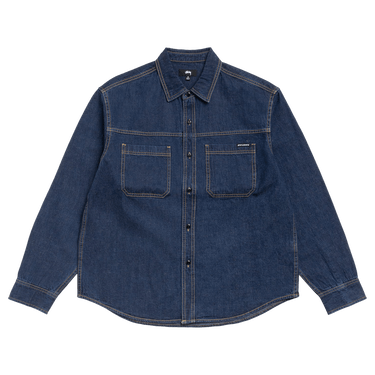 Stussy Work Denim Shirt 'Dark Denim'