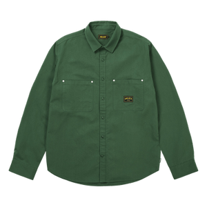Palace Cotton Twill Overshirt Washed 'Green'