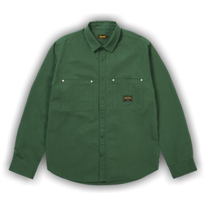 Palace Cotton Twill Overshirt Washed 'Green'