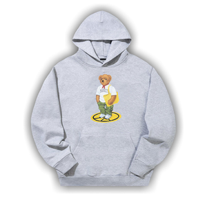 Market Stand For Peace Bear Hoodie 'Ash Grey'