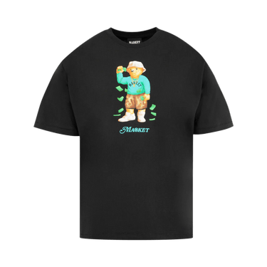 Market Making It Rain Bear T-Shirt 'Jet Black'