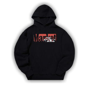 Market Have A Nice Race Hoodie 'Washed Black'