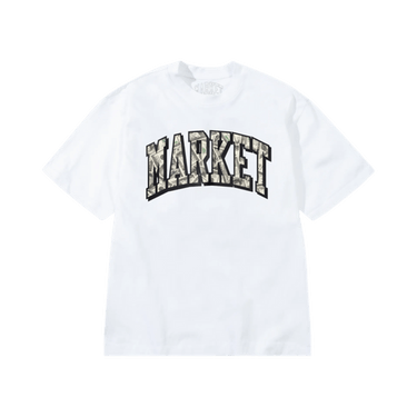 Market Money Arc T-Shirt 'White'
