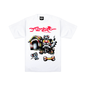 Market In The Dog House T-Shirt 'White'