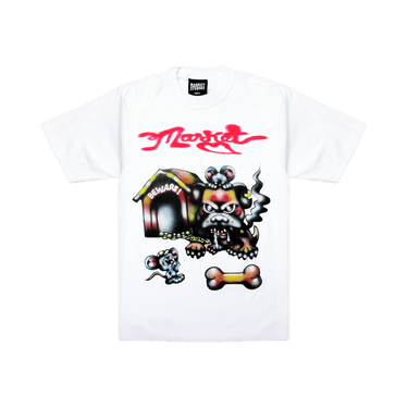 Market In The Dog House T-Shirt 'White'