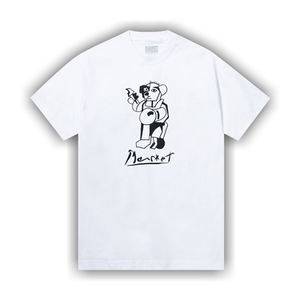 Market Cubism Bear T-Shirt 'White'