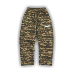 Corteiz Island Puff Print Open Hem Sweatpant 'Digi Camo'