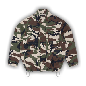 Corteiz Guerillaz Field Jacket 'Woodland Camo'