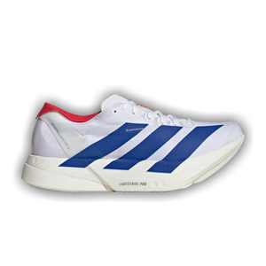 adidas Adizero Adios Pro 4 'Cloud White Royal Blue Pure Ruby'