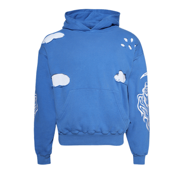 Warren Lotas Serenity Reaper Distressed Thermal Lined
Hoodie 'Blue'