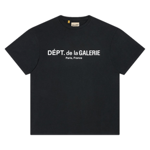 Gallery Dept. French Logo Lux Tee 'Washed Black'