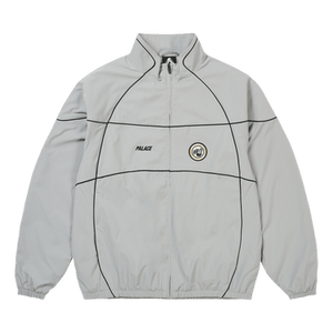 Palace Pro Team Piped Shell Jacket 'Grey'