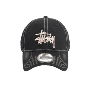 Stussy New Era 9twenty Washed Basic Trucker 'Black'