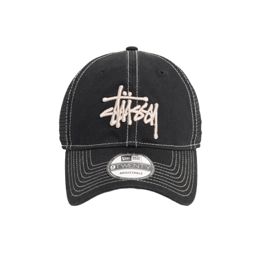 Stussy New Era 9twenty Washed Basic Trucker 'Black'