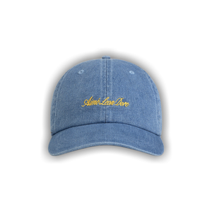Aimé Leon Dore Denim Script Hat 'Light Wash'