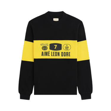 Aimé Leon Dore Long-Sleeve Rally Tee 'Jet Black'